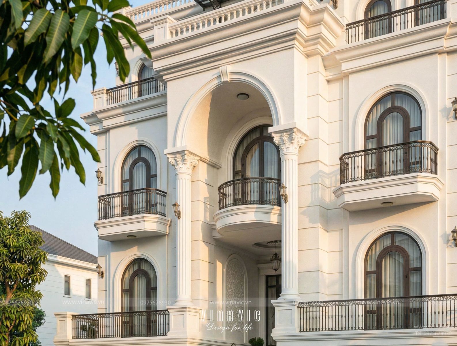 Hệ cửa vòm cao sang trọng