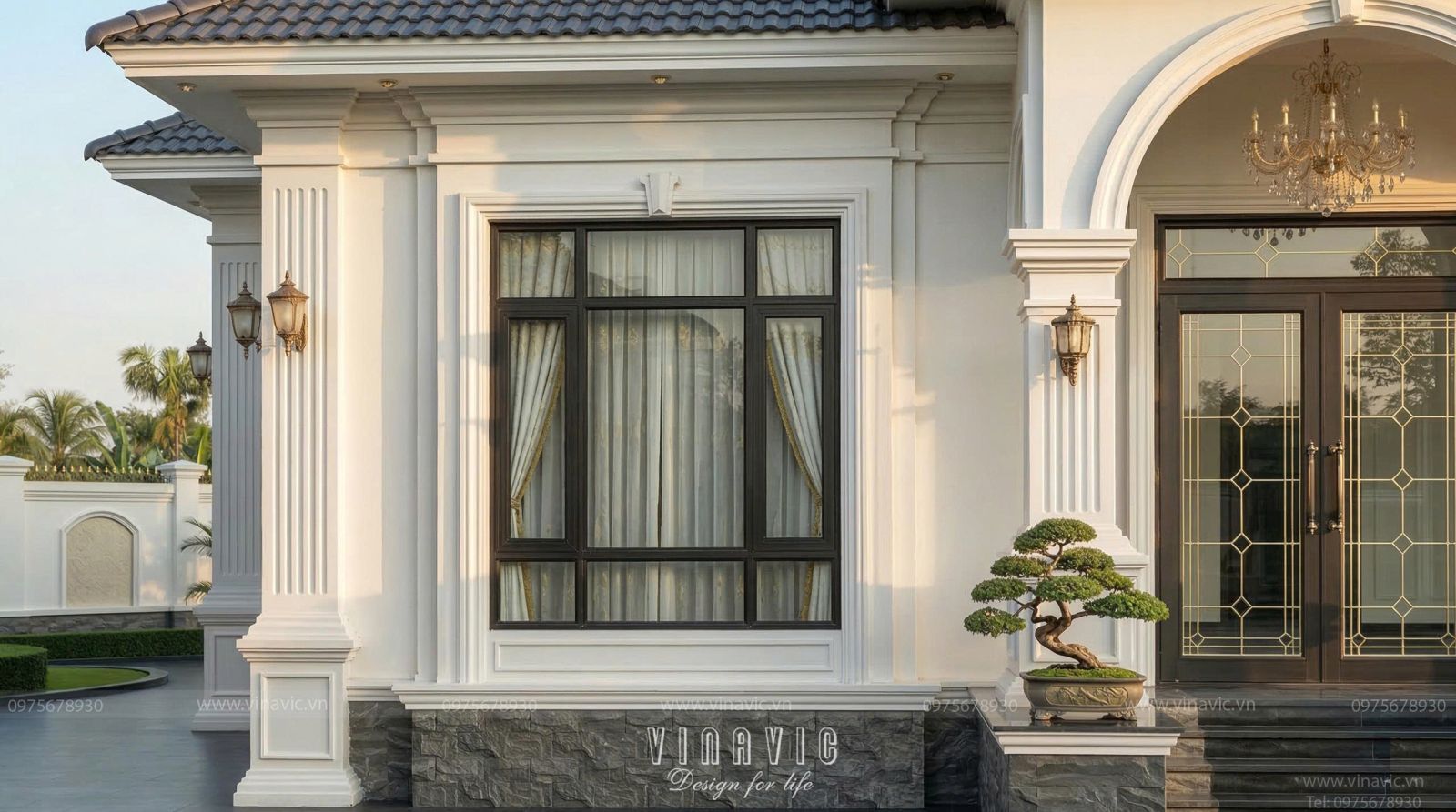 Vinavic bàn giao hồ sơ biệt thự tân cổ điển BT2461