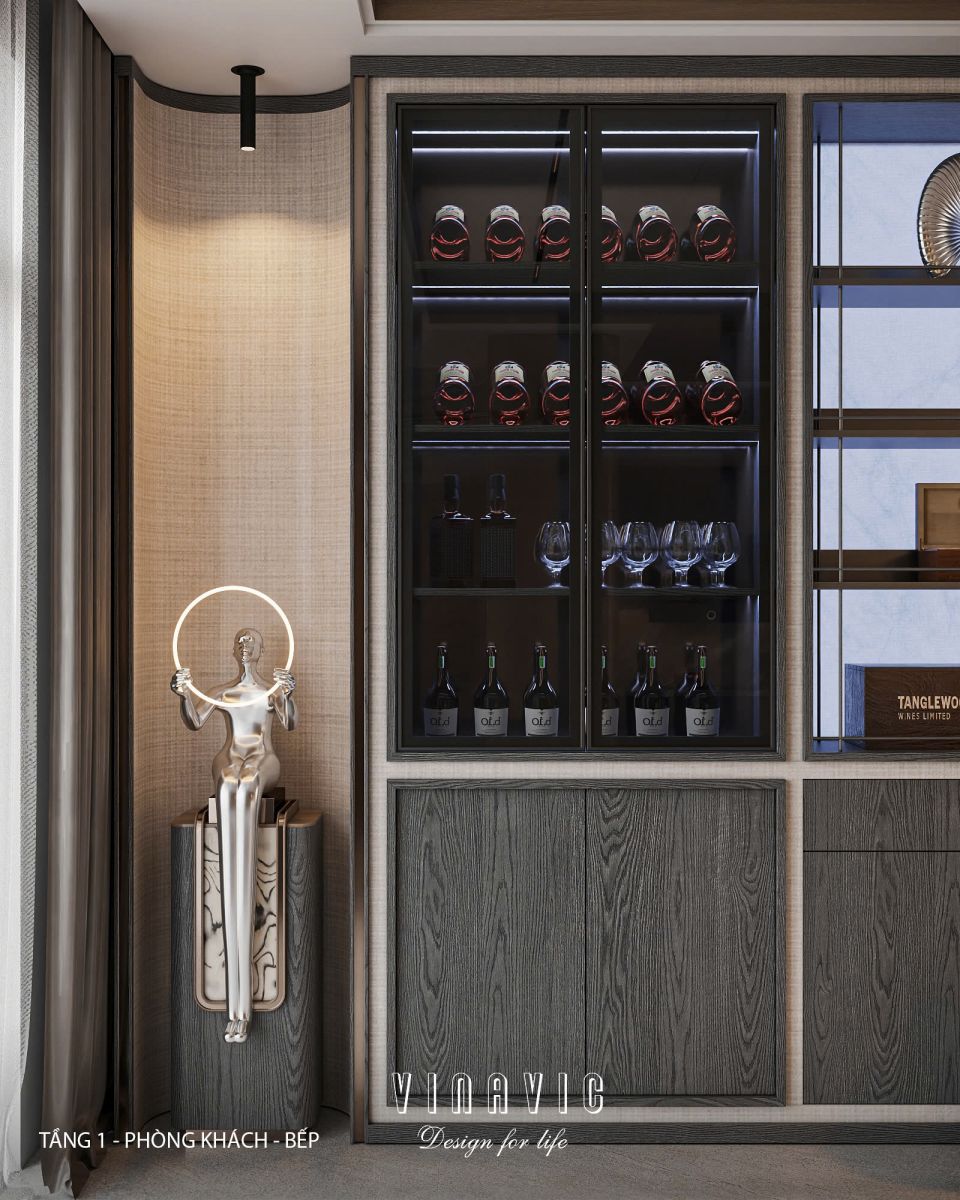 Thiết kế nội thất biệt thự nhà phố (CĐT Mrs Vân - An Giang) NT2365