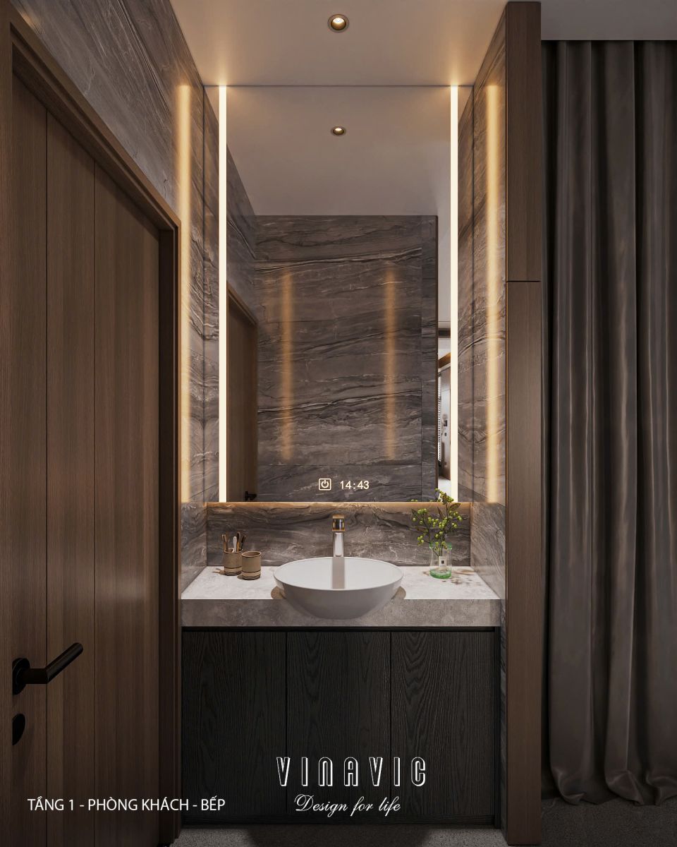 Thiết kế nội thất biệt thự nhà phố (CĐT Mrs Vân - An Giang) NT2365