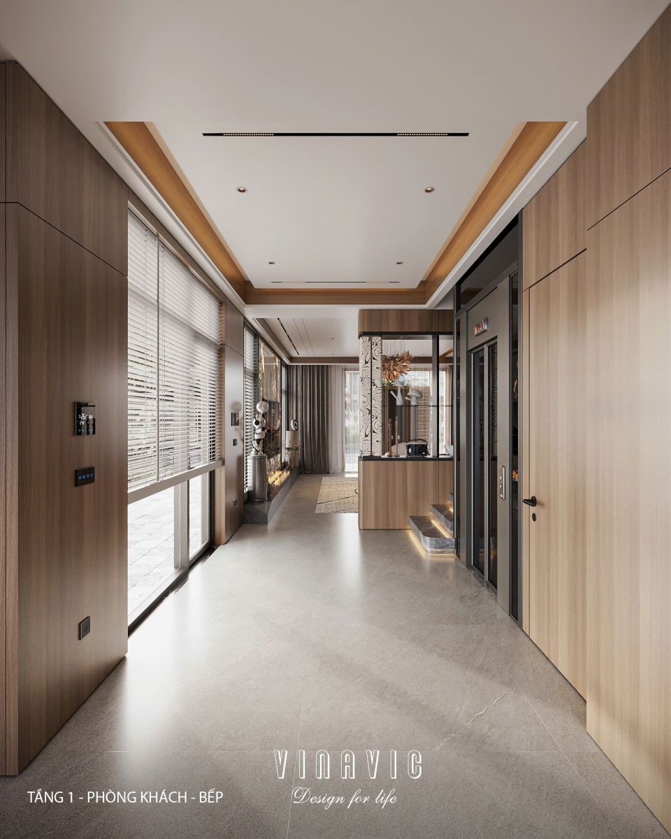 Thiết kế nội thất biệt thự nhà phố (CĐT Mrs Vân - An Giang) NT2365