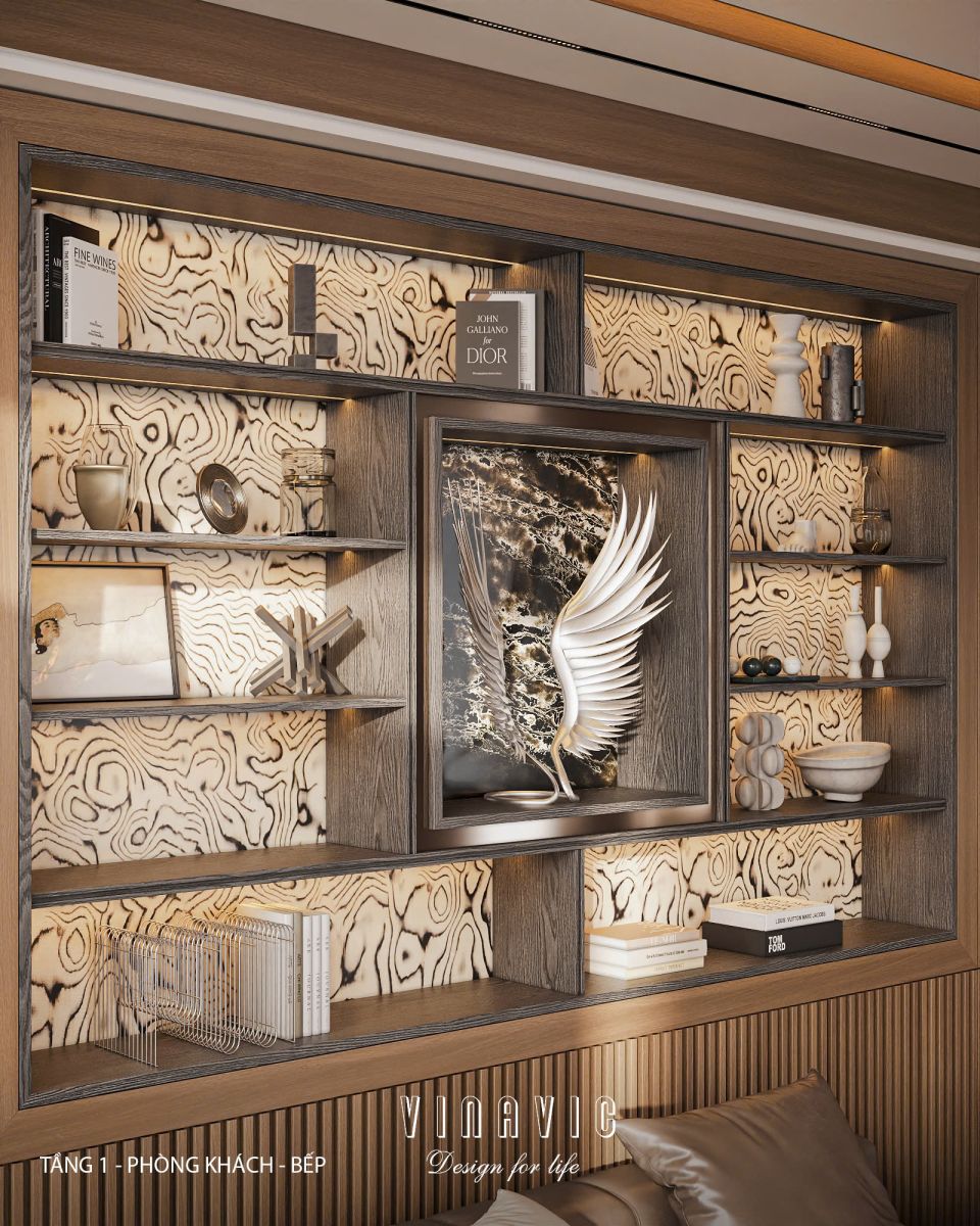 Thiết kế nội thất biệt thự nhà phố (CĐT Mrs Vân - An Giang) NT2365