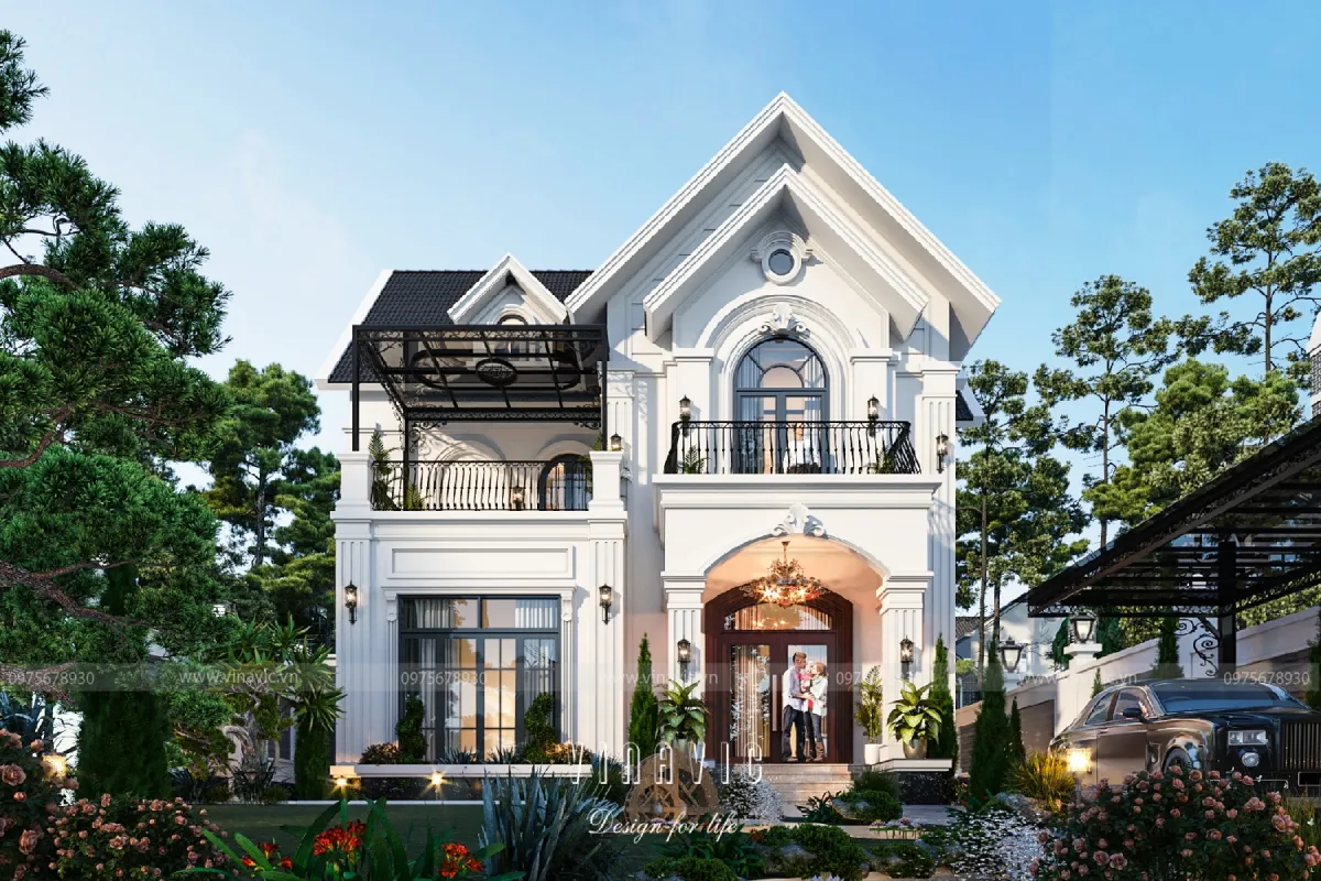 Villa mini 2 tầng 100m2 tối ưu công năng