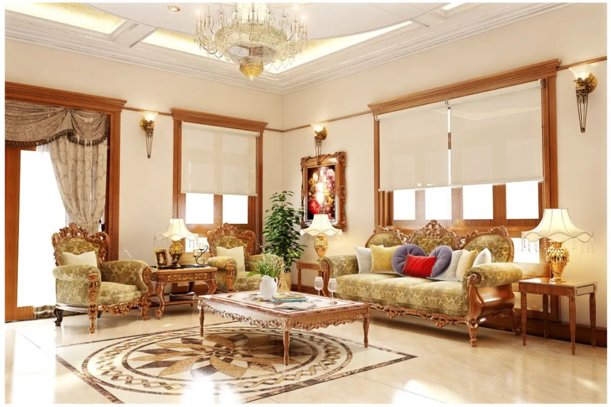 Sofa tân cổ điển đẹp cho căn hộ cao cấp, xu hướng nội thất mới