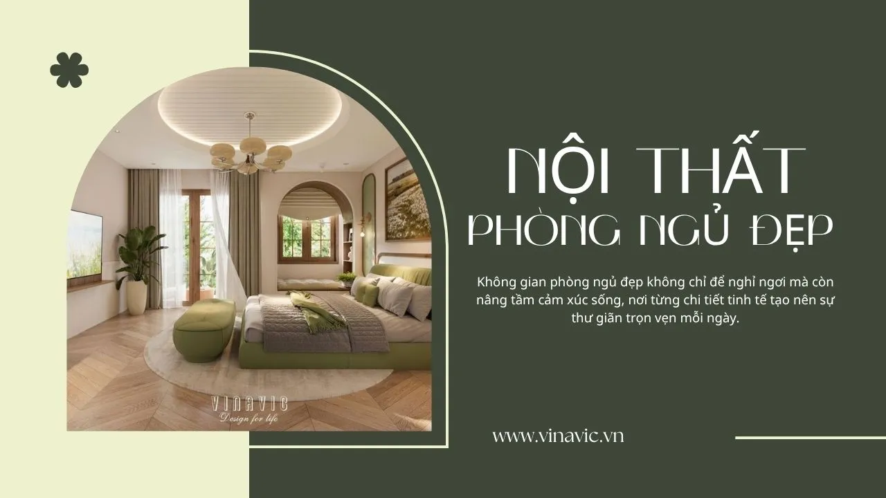 BST ảnh phòng ngủ đẹp với gam màu trung tính đầy thư giãn