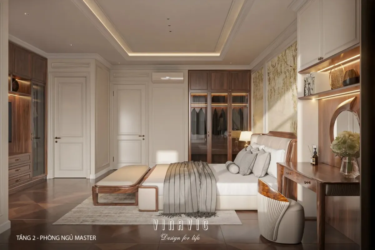 Phòng ngủ đẹp phong cách luxury cao cấp