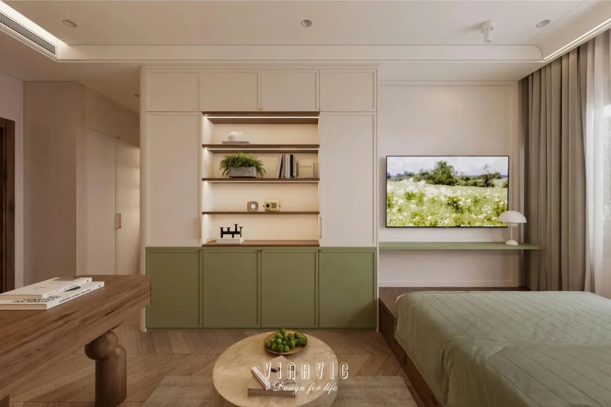 Nội thất phòng ngủ cho nhà phố tối ưu diện tích