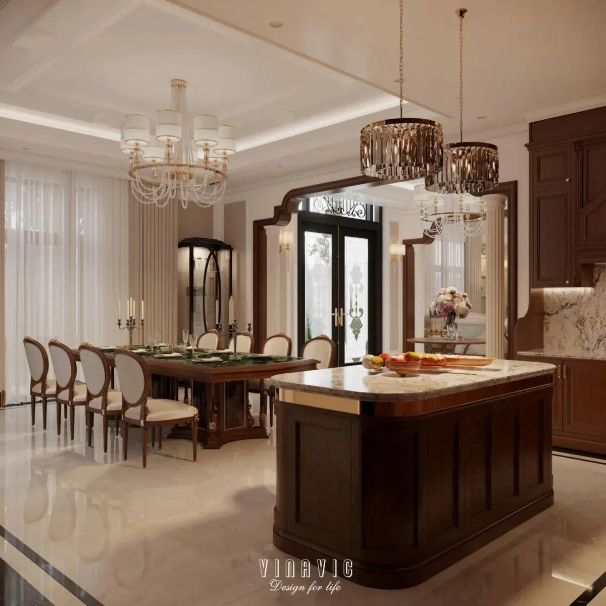 Mẫu thiết kế thi công nội thất căn hộ đẹp, tối giản mà tinh tế