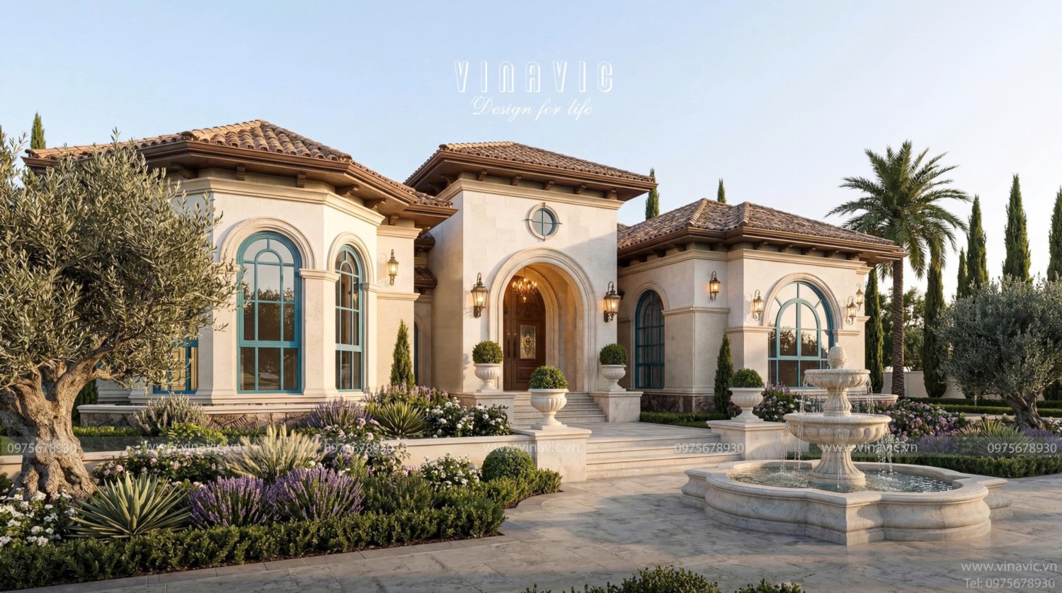 Sự đồng bộ giữa kiến trúc biệt thự vườn và cảnh quan sân vườn mang đến trải nghiệm sống hoàn hảo