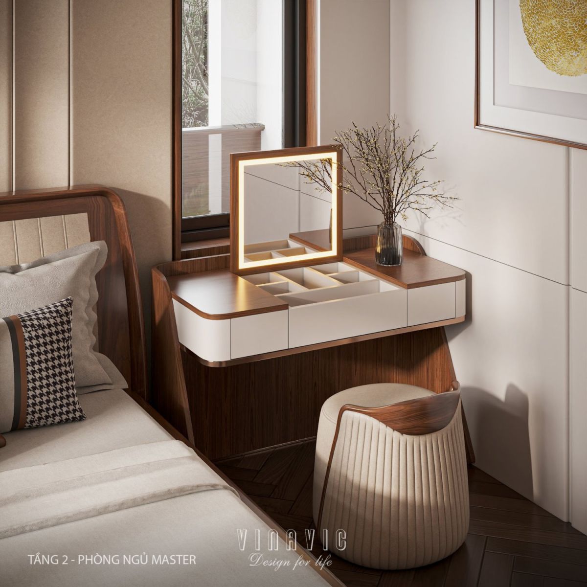 Nội thất biệt thự hiện đại 3 tầng 9x15m Mr Thanh - An Giang NT2369