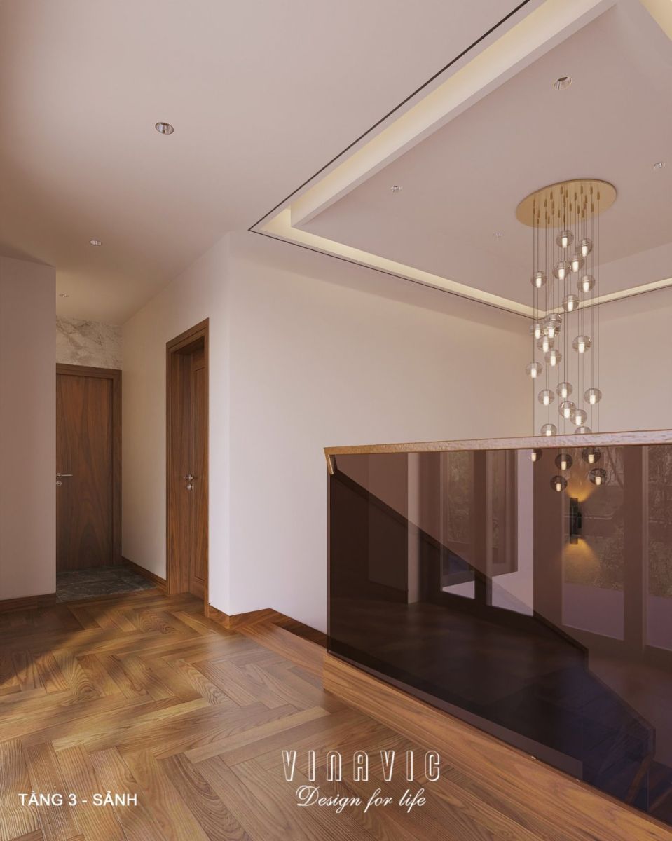 Nội thất biệt thự hiện đại 3 tầng 9x15m Mr Thanh - An Giang NT2369