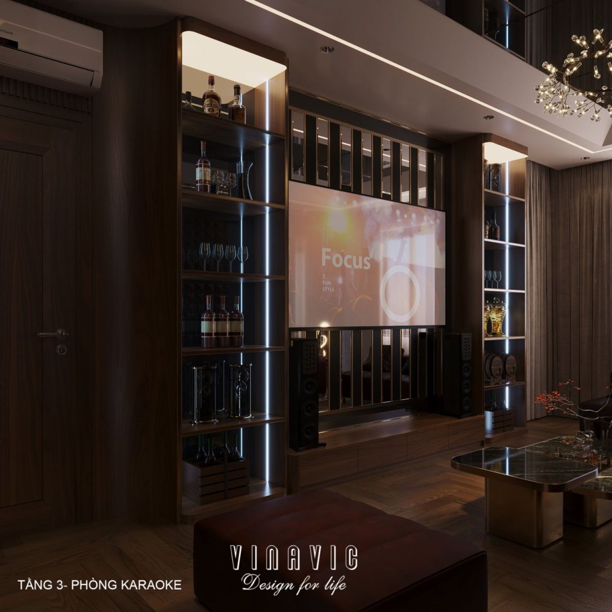 Nội thất biệt thự hiện đại 3 tầng 9x15m Mr Thanh - An Giang NT2369