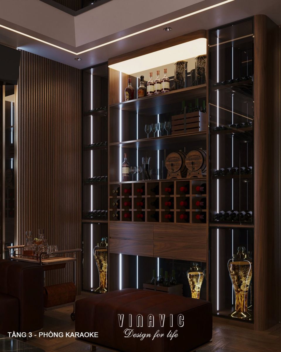 Nội thất biệt thự hiện đại 3 tầng 9x15m Mr Thanh - An Giang NT2369