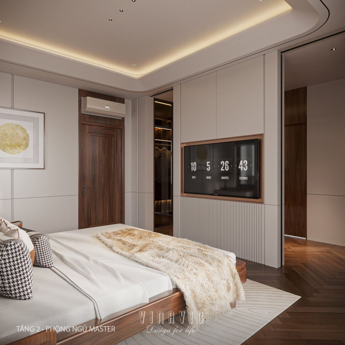 Nội thất biệt thự hiện đại 3 tầng 9x15m Mr Thanh - An Giang NT2369