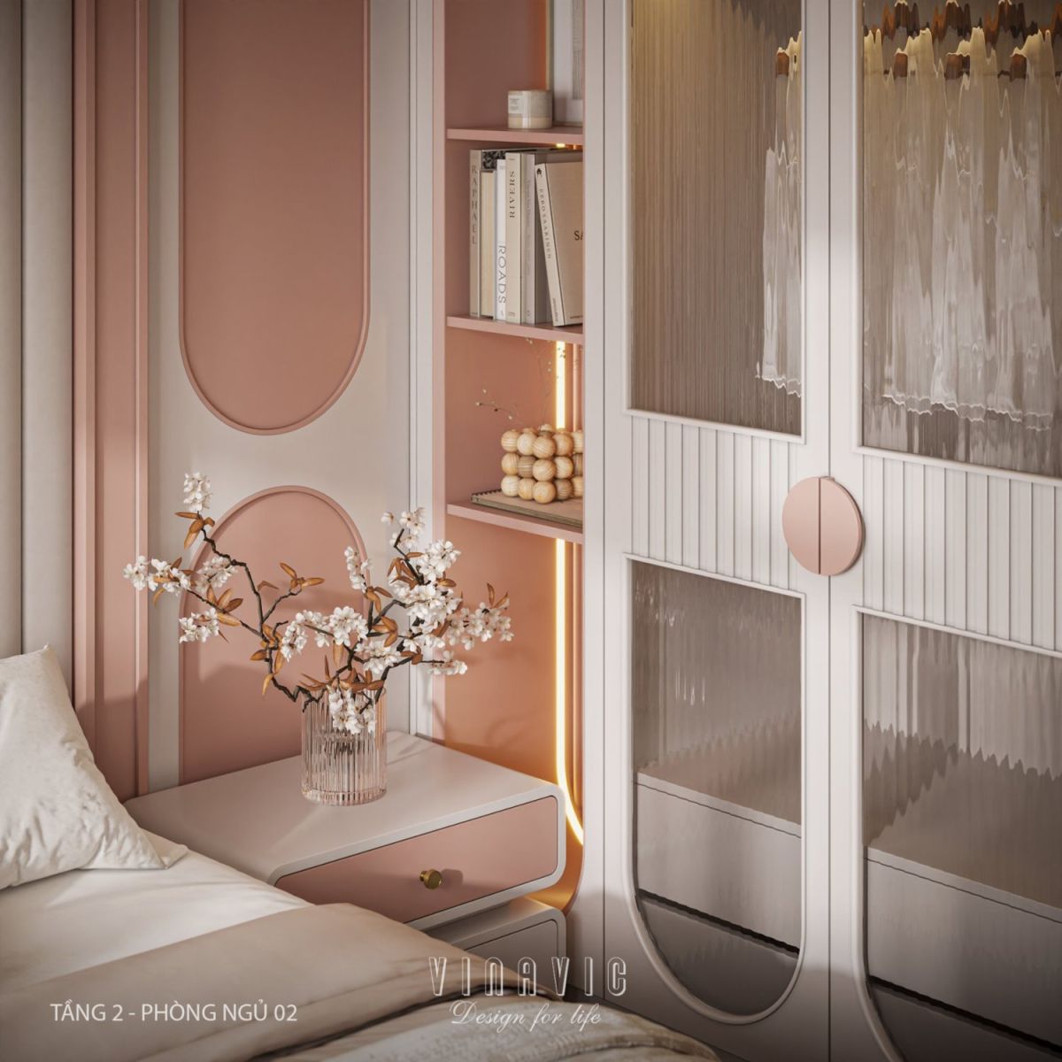 Nội thất biệt thự hiện đại 3 tầng 9x15m Mr Thanh - An Giang NT2369