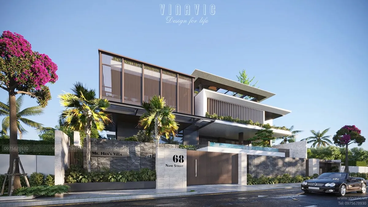 Kiến trúc nhà vườn hiện đại và nghệ thuật sống tinh tế