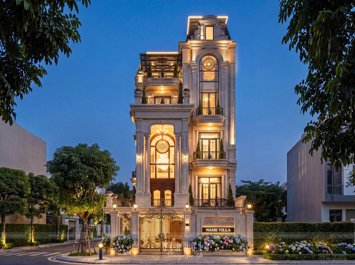 Phòng ngủ Master cùng các phòng ngủ khép kín được bố trí khoa học
