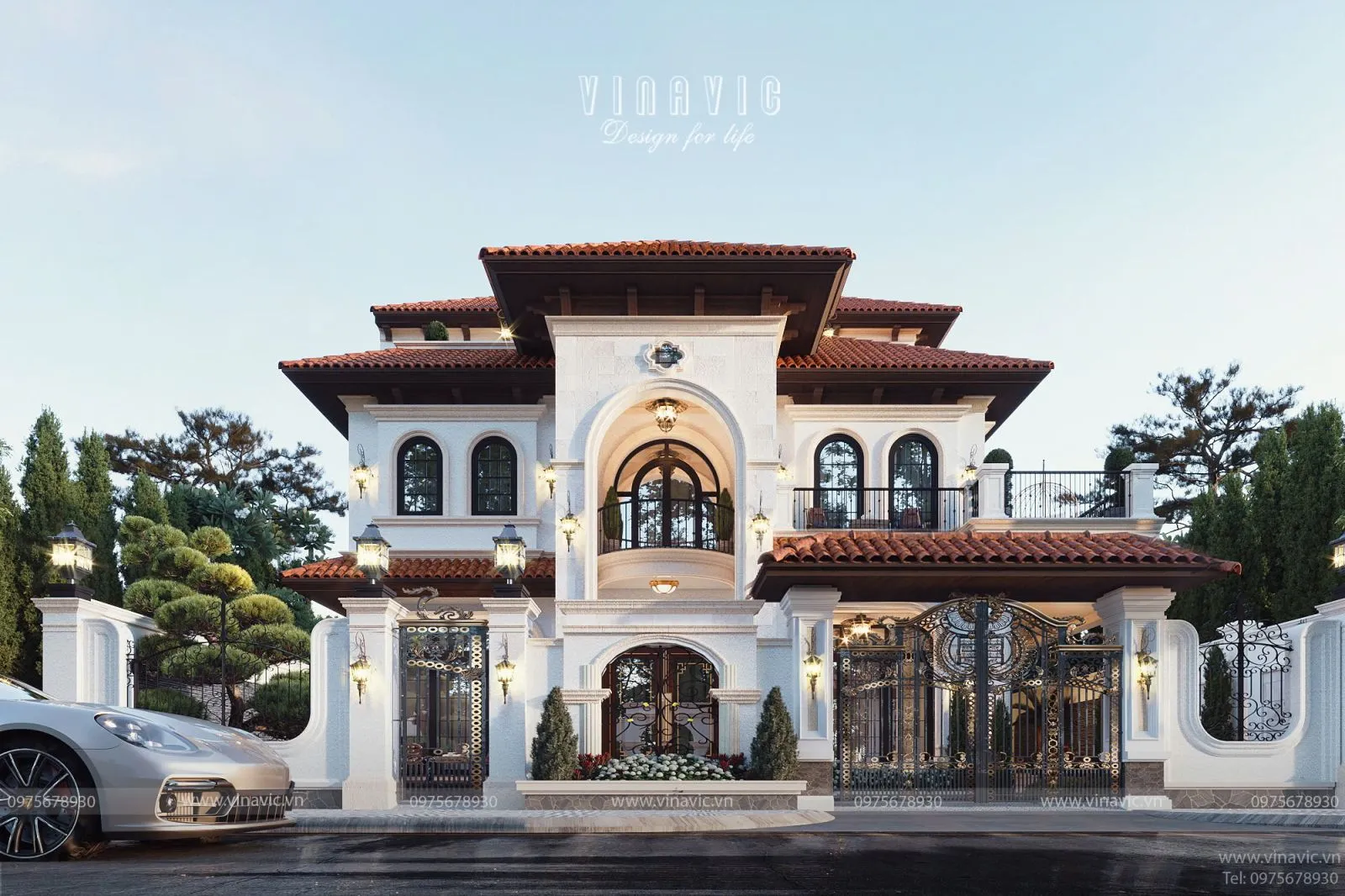 Vinavic - Tiên phong kiến tạo biệt thự Địa Trung Hải mang dấu ấn độc bản của từng gia chủ