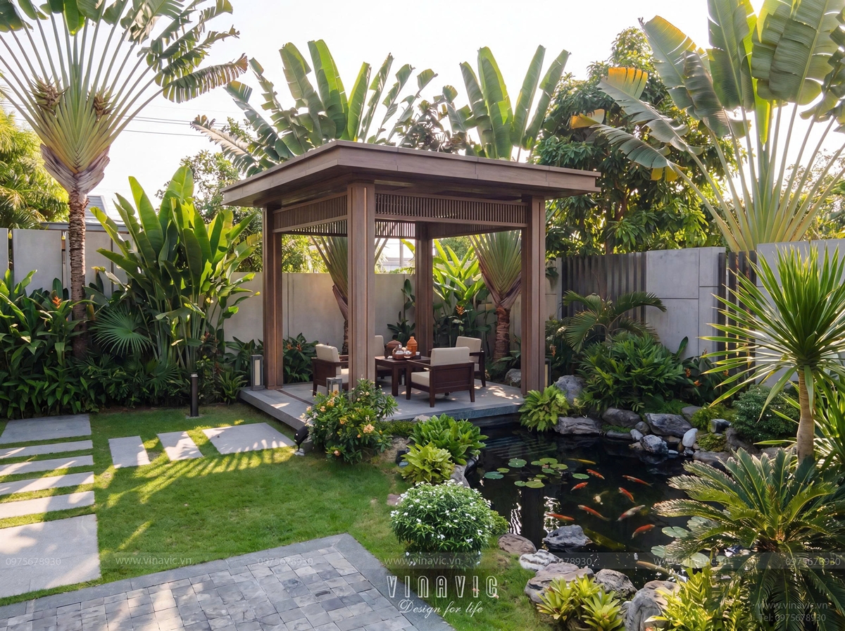 Kiến tạo hệ sinh thái nghỉ dưỡng trong khuôn viên biệt thự