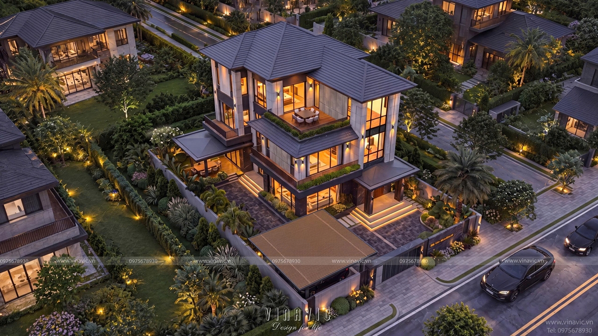 Thiết kế ban công và khoảng mở đón ánh sáng tự nhiên