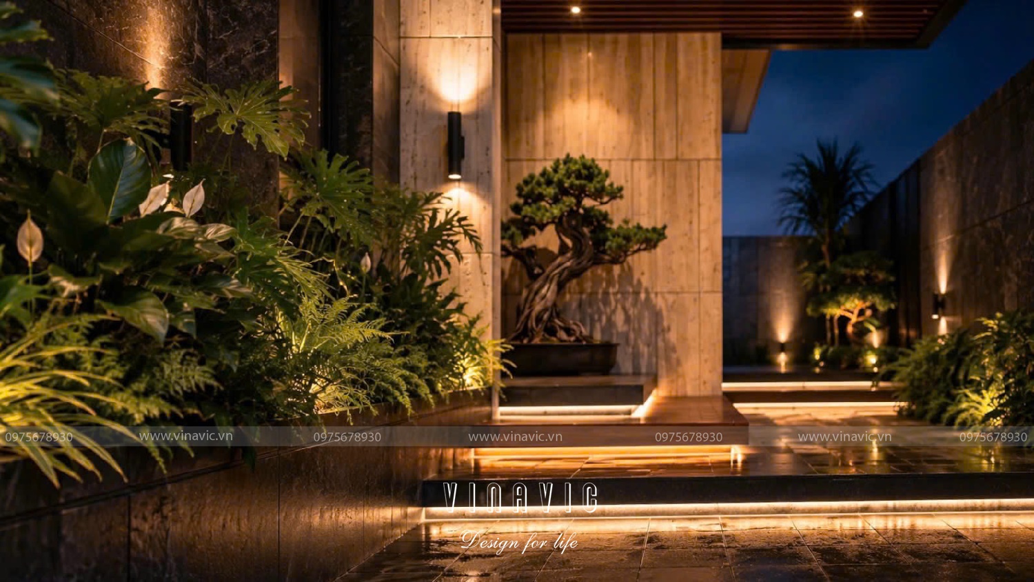 Ý tưởng thiết kế biệt thự hiện đại 247m² lấy cảm hứng từ không gian sống xanh
