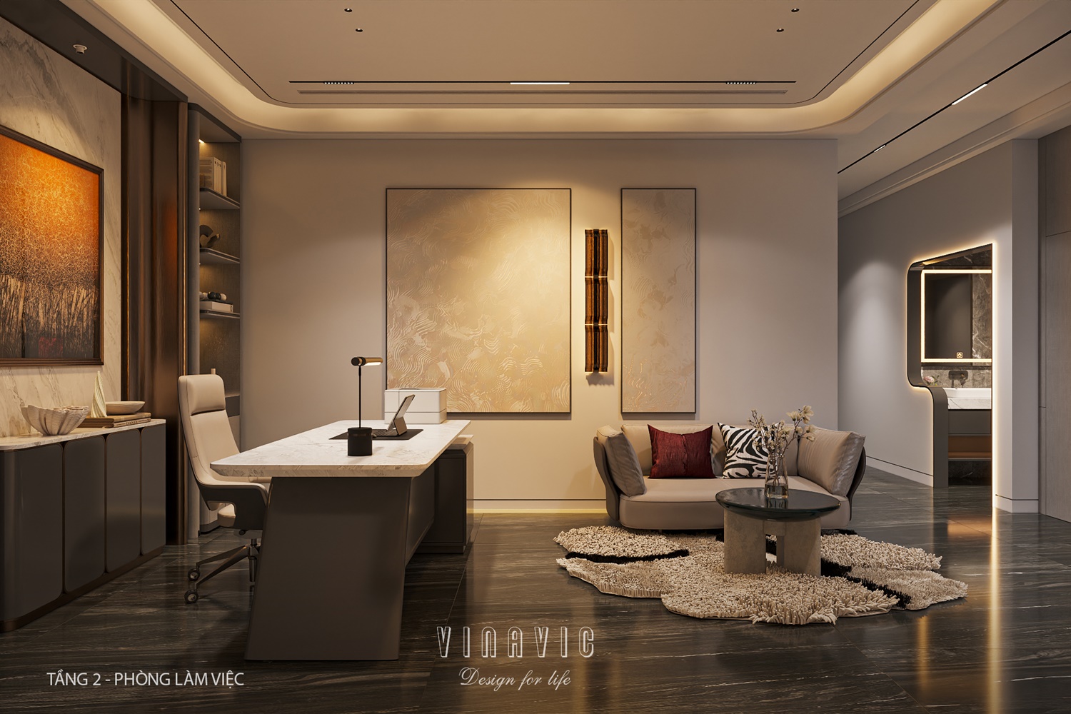 Ánh sáng làm nên chiều sâu cảm xúc cho không gian