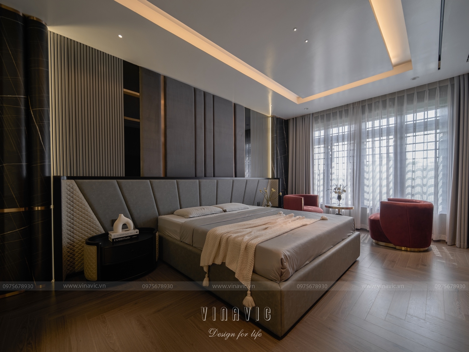 Thi công nội thất biệt thự 6 tầng (CĐT Mr Đợi - Hải Phòng) TCNT2257