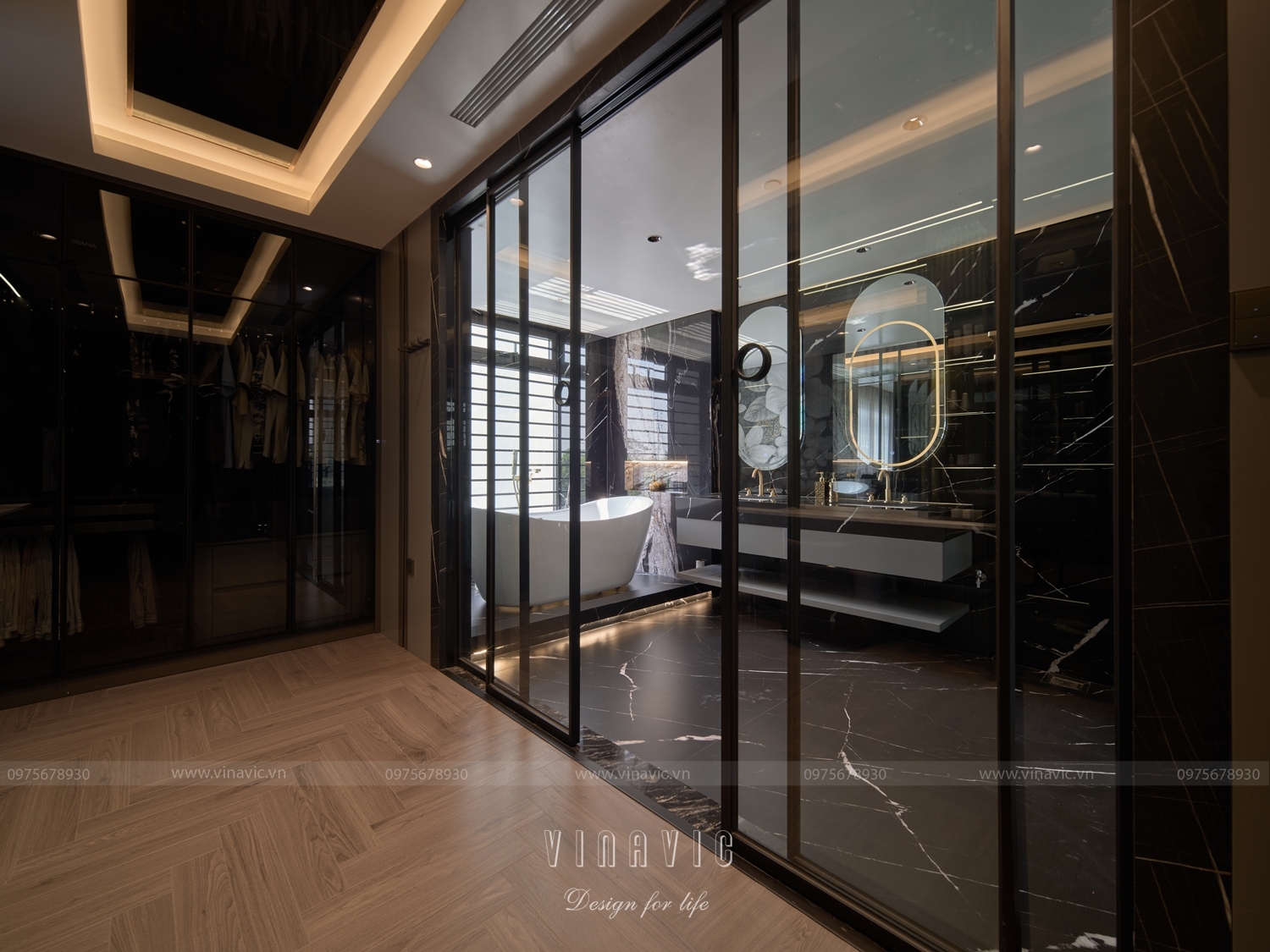 Ảnh thực tế hoàn thiện nội thất biệt thự 6 tầng (CĐT Mr Đợi - Hải Phòng) TCNT2257