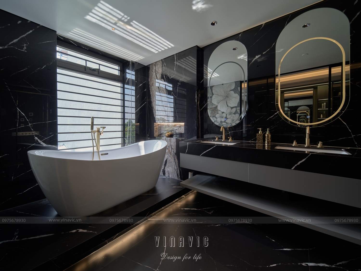 Thi công nội thất biệt thự 6 tầng (CĐT Mr Đợi - Hải Phòng) TCNT2257