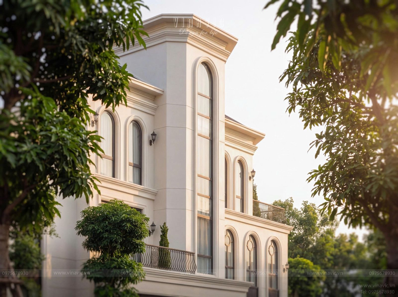 Thiết kế biệt thự 3 tầng đáp ứng tối đa công năng sử dụng của gia đình