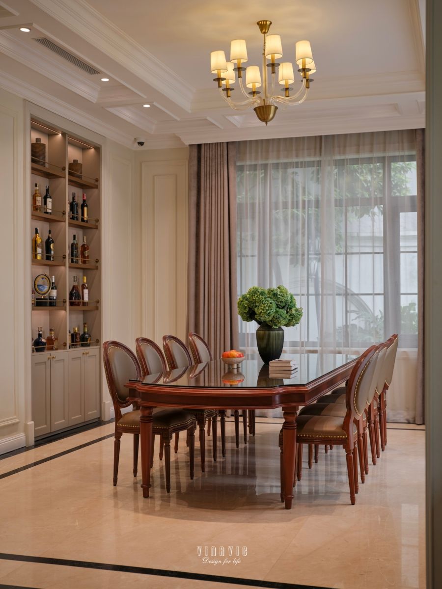 Ảnh thực tế bàn giao biệt thự tân cổ điển 4 tầng (CĐT Mrs.Linh, Lào Cai) TCB2263