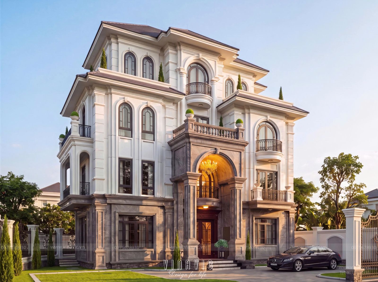 Công năng biệt thự được tính toán để mang đến sự tiện nghi cho gia chủ