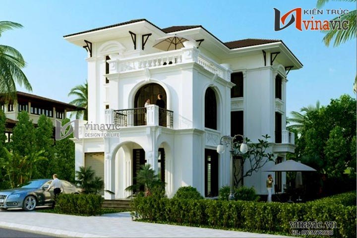 Những mẫu thiết kế biệt thự mini 2 tầng là lựa chọn tối ưu cho gia chủ