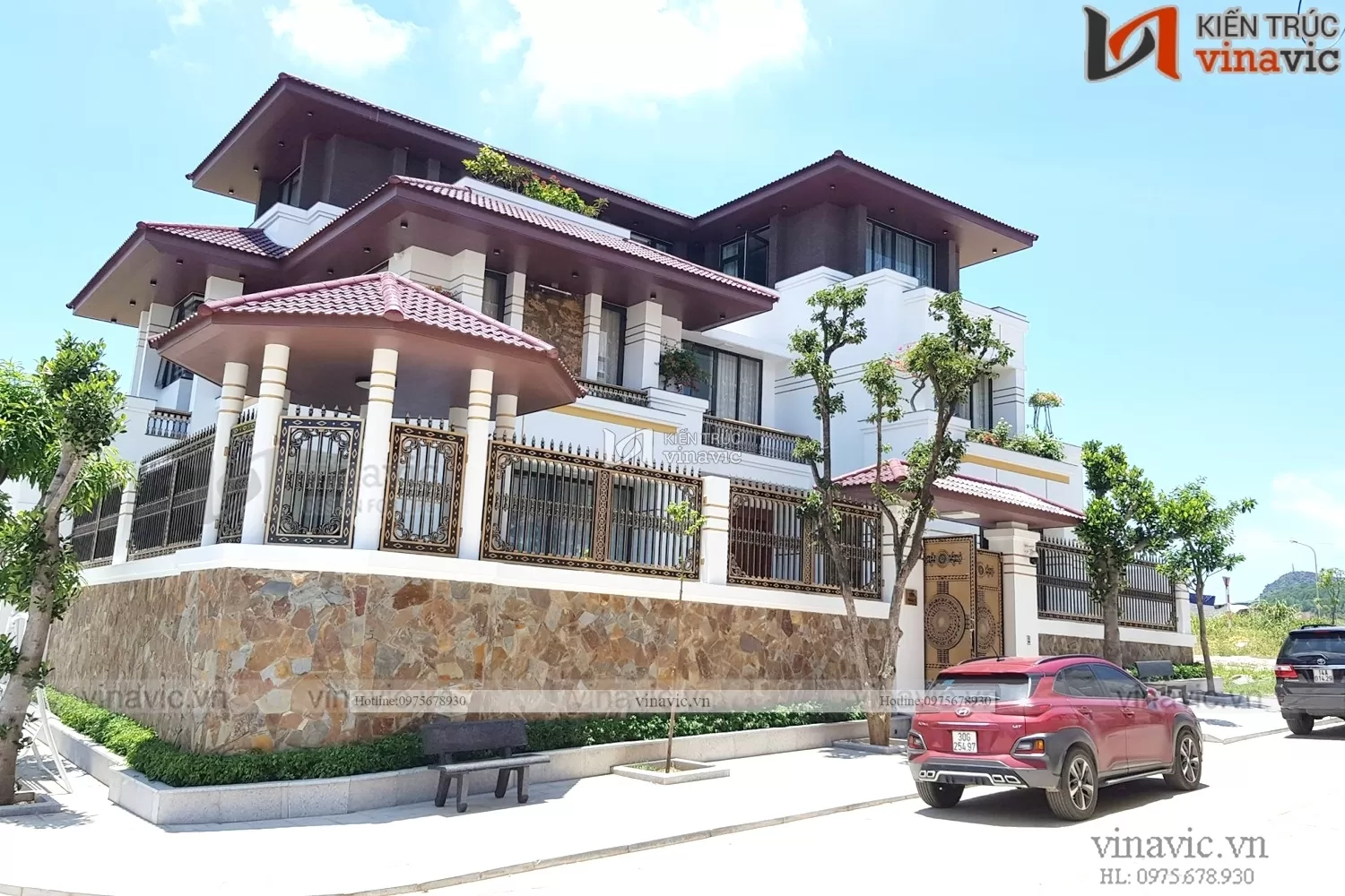 Thi công biệt tự 3 tầng hiện đại TCBT2202