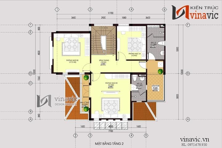 Mặc bằng tầng 2 Nhà 2 tầng mặt tiền 10m