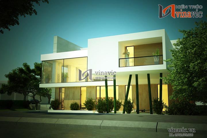 Phối cảnh khác mẫu biệt thự hiện đại đẹp: BTCC1433_1