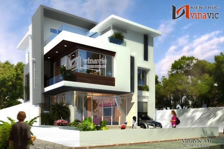 Mẫu biệt thự hiện đại đẹp BTCC1424_1