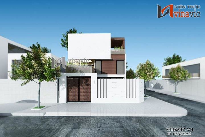 Mẫu thiết kế biệt thự hiện đại thu hút đầy ấn tượng BTCC1426