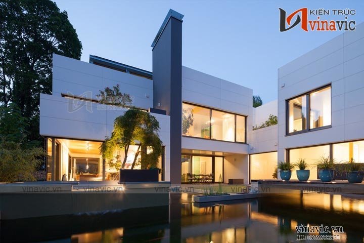 Mẫu biệt thự hiện đại đẹp BTCC1415