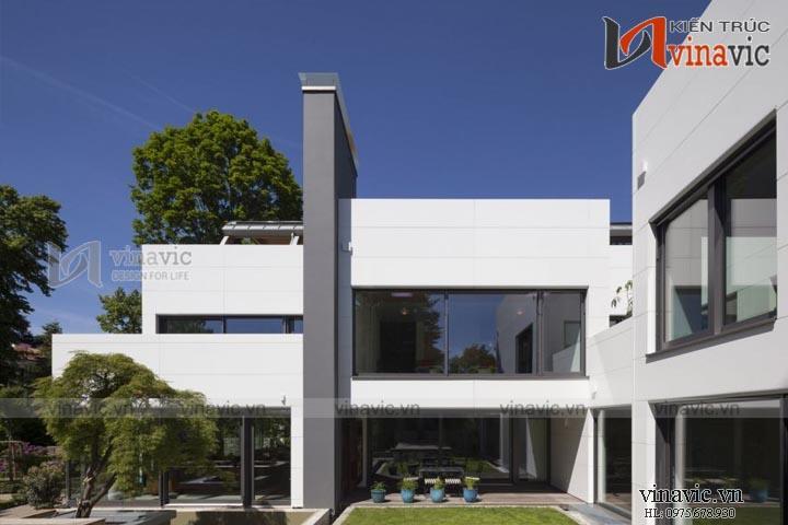 Góc nhìn khác mẫu biệt thự hiện đại đẹp BTCC1415_2