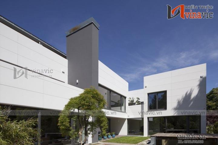 Góc nhìn khác mẫu biệt thự hiện đại đẹp BTCC1415_3