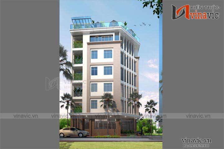 Góc nhìn khác mẫu thiết kế khách sạn văn phòng đẹp KSVP01_2