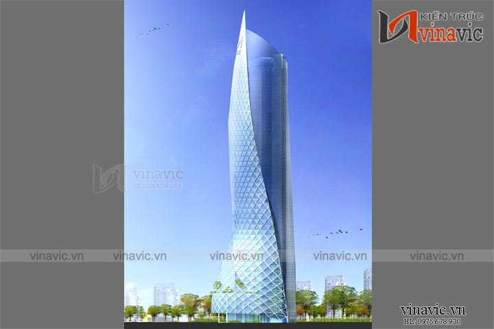 Mẫu thiết kế khách sạn văn phòng đẹp KSVP08