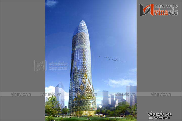 Mẫu thiết kế khách sạn văn phòng đẹp KSVP08