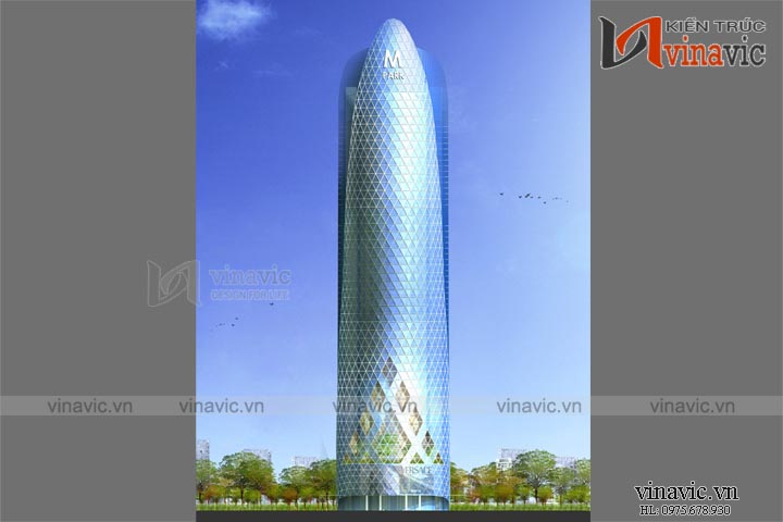 Mẫu thiết kế khách sạn văn phòng đẹp KSVP08