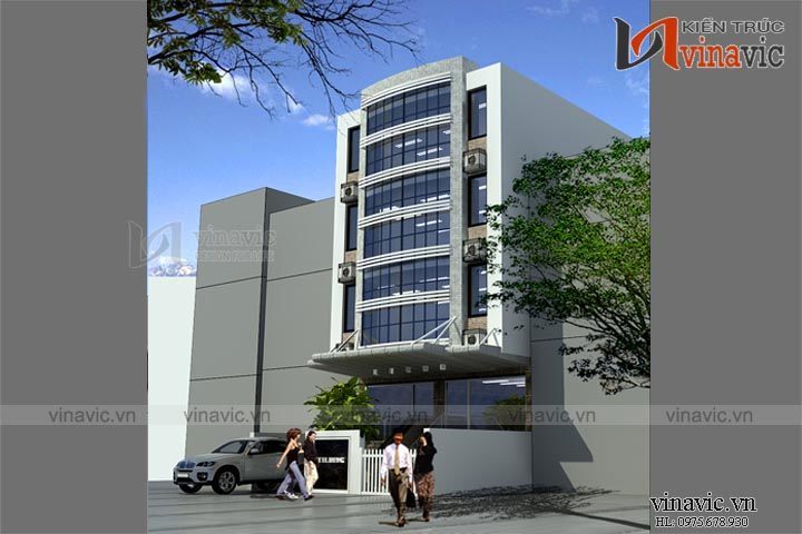 Cận cảnh mẫu thiết kế khách sạn văn phòng đẹp KSVP09_3