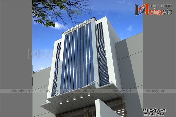 Cận cảnh mẫu thiết kế khách sạn văn phòng đẹp KSVP09