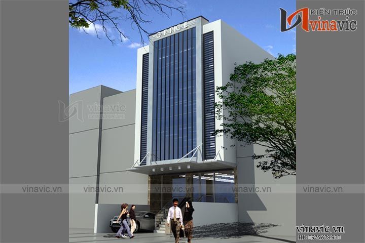 Cận cảnh mẫu thiết kế khách sạn văn phòng đẹp KSVP09_1