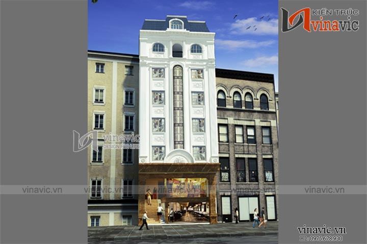 Mẫu thiết kế khách sạn văn phòng đẹp KSVP13_1