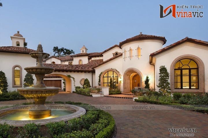 Góc nhìn khác mẫu thiết kế lâu đài dinh thự đẹp LDDT06_1